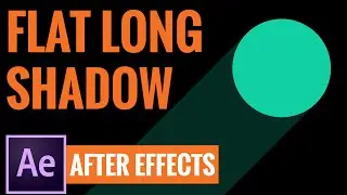 AFTER EFFECTS Flat ui Long Shadows with Repeaters