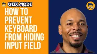 📱🤘🏾Prevent Keyboard from Hiding Input Field | Learn React Native API | Learn React Native API 2022