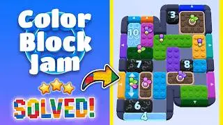 Color Block Jam Level 1315 (1316) | Every Puzzle Solved! 🎯