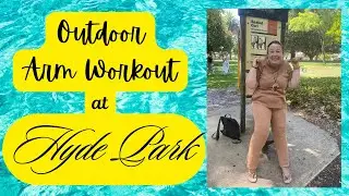 Arm Workout at Outdoors Gym Hyde Park North Perth Western Australia