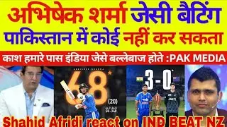 Abhishek Sharma & Surya Kumar Yadav ki tabahi batting dekh Basit Ali hairan | | IND vs NZ t20 match 