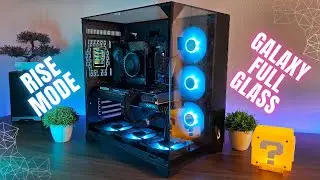 REVIEW GABINETE | RISE MODE GALAXY FULL GLASS | IDÊNTICO AO LIAN LI 011 VISION #risemode #lianli #pc