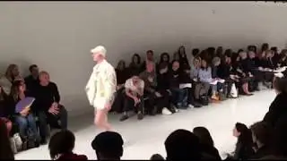 flowers from the petrol station at lfw17