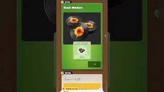 100% Free Rock medal claim from clash of clans store #clashofclans #coc #shorts