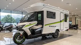 Представлен трехколесный кемпер Yamaha TMAX &mdash; роскошный зверь, которого никто не ожидал!
