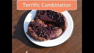 Marinated Moose Tenderloin With Huckleberry Sauce (2020)