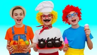 The Muffin Man Song - Version For Children | Nick and Poli Nursery Rhymes & Kid Song