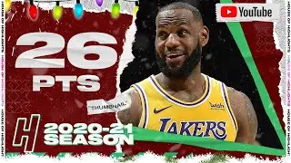 LeBron James BIRTHDAY GAME! 26 Points 8 Ast Full Highlights vs Spurs | December 30, 2020