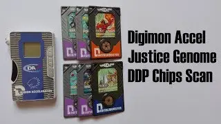 Digimon Accel Justice Genome DDP Chips Scan