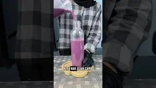 Buat air botol menggunakan serbuk minuman Mukmin ni.. #airbotol #serbukviral #serbukair