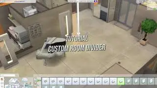 The Sims 4 Builds: Custom Room Divider