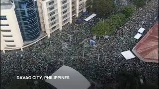 Massive pro-Duterte rally in Davao City as ex-president marks 80th birthday in ICC detention