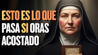 Santa Faustina Revela: Lo que VIO en el PURGATORIO Sobre Quienes Oran Acostados &mdash; Pocos Lo Saben