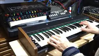 Hillwood PO 500 Combo Organ 70's Rare Analog Synth  test