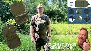 Ausrüstungs Vorstellung Brandit US Cooper Chest Pack Operator | Red84