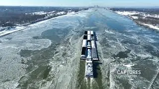 Ohio River Ice Louisville