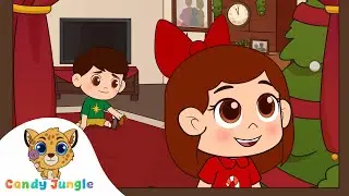 Jolly Old St. Nicholas | Candy Jungle | Christmas Song For Kids | Kids Songs | Nursery Rhymes