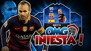 STRIKER TOTY INIESTA: THE SPANISH LEGEND! FIFA 16 ULTIMATE TEAM