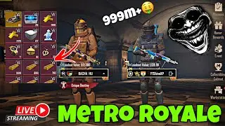 Metro Royale LIVE 🔴: Zero To Hero 🤑| TeamCode | Pubg Mobile | #MetroRoyale #Live