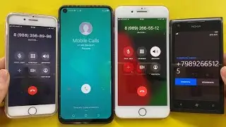 iPhone 7, TECNO CAMON 16, iPhone 8 Plus, Nokia Lumia 900/ iOS vs Android/ Fake , Real Calls