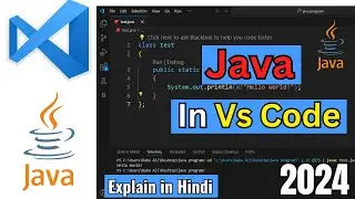 Visual Studio Code setup for java | Run java in Vs Code 2024 