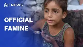 People flock to a charity kitchen in Gaza City for food as UN declares famine in Gaza