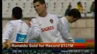 Ronaldo Sold For Record $131M - Bloomberg