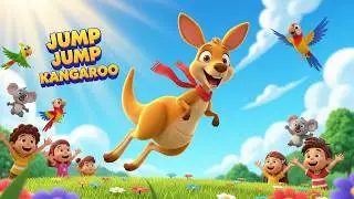 Jump Jump Kangaroo &ndash; Fun & Happy Kids Poem | nursery rhyme | Poem Pack