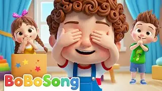 🎶 Peek A Boo | Songs for Kids | Funny Bobo Edutainment Rhymes & Kids Songs