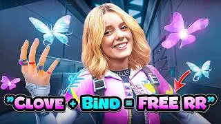 SR Noia Proves Why CLOVE on Bind is META | Valorant Radiant Ranked