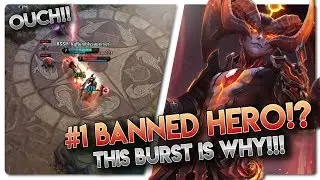 #1 BANNED HERO!? Vainglory 5v5 [Ranked] Gameplay - Reza |CP| Jungle Gameplay