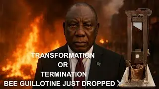 Ramaphosa drops the Guillotine: Deadly New BEE Regulations &mdash; Goodbye Diversity here comes RIOTS!