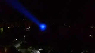 Modified Convoy C8 flashlight blue light