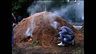 Sojdest&auml;ndning i Vallstena 2003