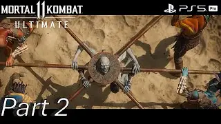 Mortal Kombat 11 Ultimate Part 2 Time Quake (Kotal Kahn) (PS5 Pro, без комментариев)