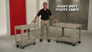 Rubbermaid Commercial Products Heavy-Duty Utility Carts &mdash; Bunzl Processor Division