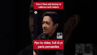 face 2 face edy boxing vs calisrox hss7 #fypシ #reels #reel #boxing