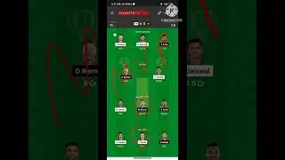 RR vs DC dream11 team#dream11