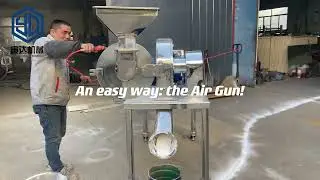 How to clean the YDWS series Sugar Pin Mill？