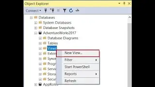 Create View in MY SQL to using Virtual Studio 2022