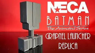 Neca Batman The Animated Series Grapnel Launcher Replica Review Prop BTAS Grapple