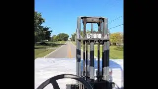Moffet M55 Delivery (17&rsquo; Pallet, 35mph Traffic. Road Width 24 feet, Safest to Park on a Side Street)