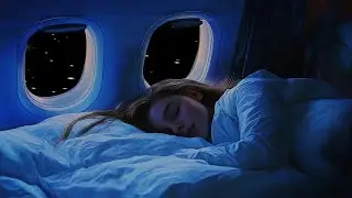 SLEEP - RELAX - Airplane White Noise Sleep Sounds | Dreamliner Jet Engine Ambience 3 Hours