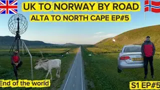 UK TO NORWAY BY ROAD | NORDKAPP TO TROMSO | SOLO TRIP | S1. Ep# 5 #norway #pakistani #travel #road