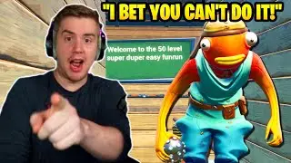 50-й уровень, СУПЕР-ЛЕГКИЙ, БЕЗ ЧЕКПОЙН-ТОЧЕК! (Творческий режим Fortnite)