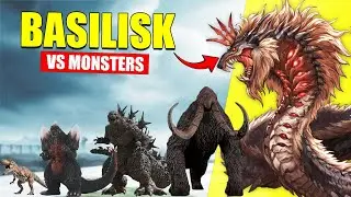 BASILISK vs Every Giant Monster &ndash; 2025 Size Comparison