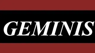 GEMINIS-VAS A RECIBIR UN REGALO, ABRE EL VIDEO PARA RECIBIRLO, TE VIENE UNA FORTUNA!, AMOR Y DINERO