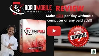 Rapid Mobile Commissions Review 💰Make 131$ Per Day 💰 ⚠️⚠️ DO NOT GET THIS WITHOUT MY 🎁GREAT BONUSES🎁