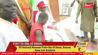VISIT TO OBA OF BENIN: