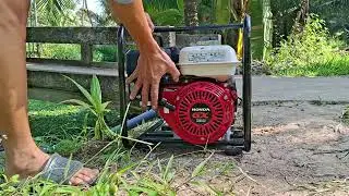 Bơm nước honda gx120, công suất 4 ngựa  ,máy chạy như máy mới lh zalo: 0963566248